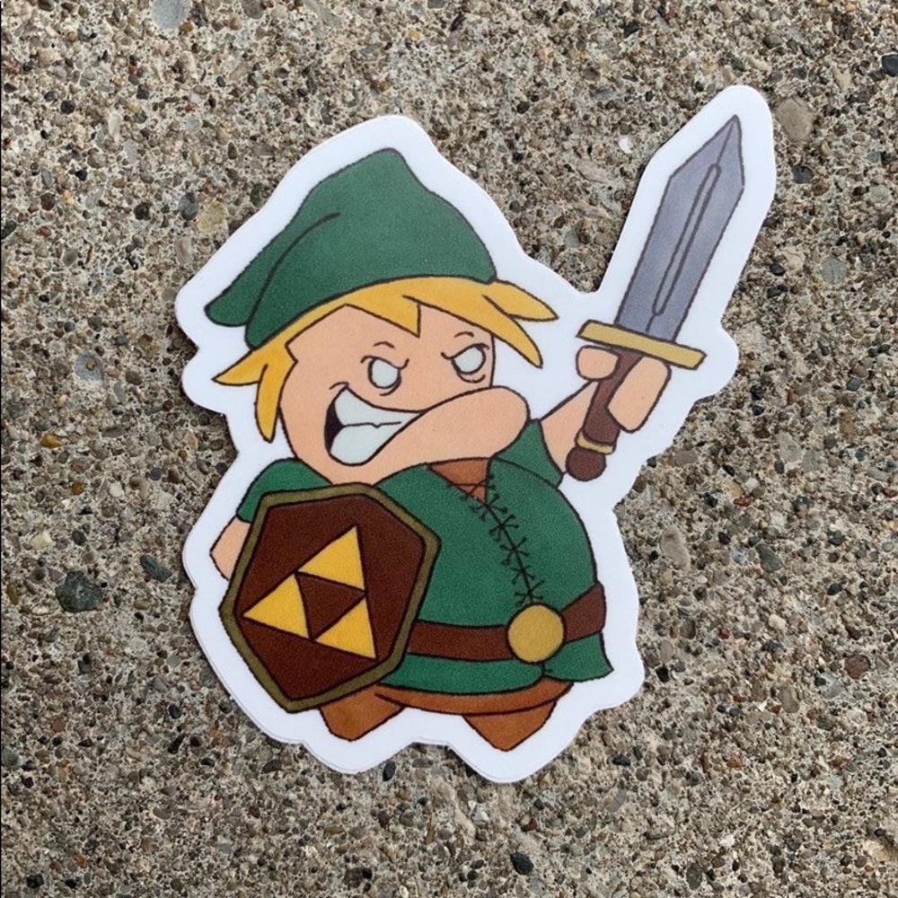 3/$10‼️ Link Bean Sticker
